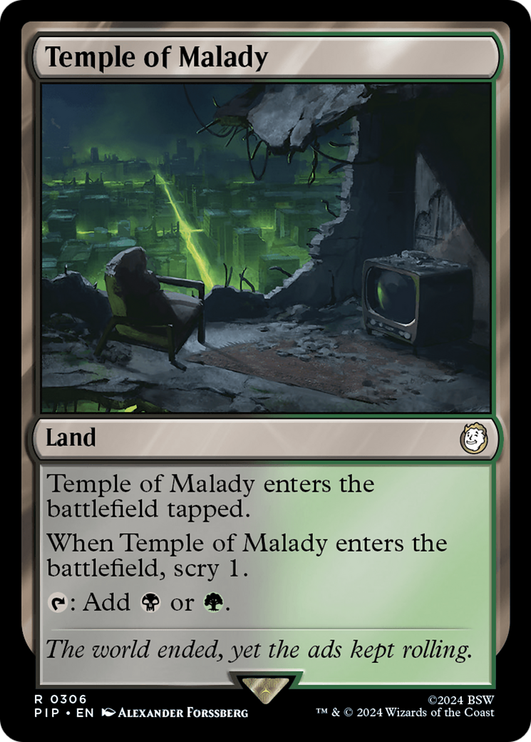 Temple of Malady [Fallout] | Galactic Gamez