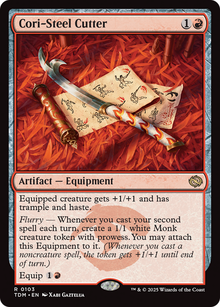Cori-Steel Cutter [Tarkir: Dragonstorm] | Galactic Gamez