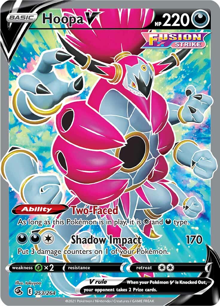 Hoopa V (253/264) [Sword & Shield: Fusion Strike] | Galactic Gamez