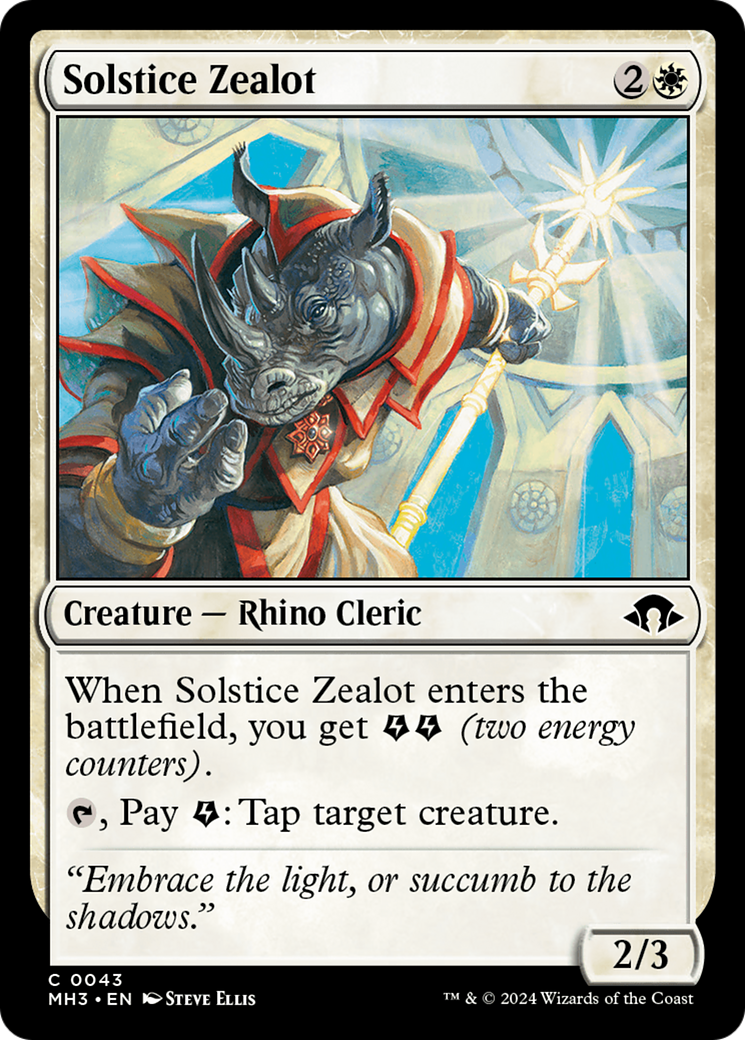 Solstice Zealot [Modern Horizons 3] | Galactic Gamez