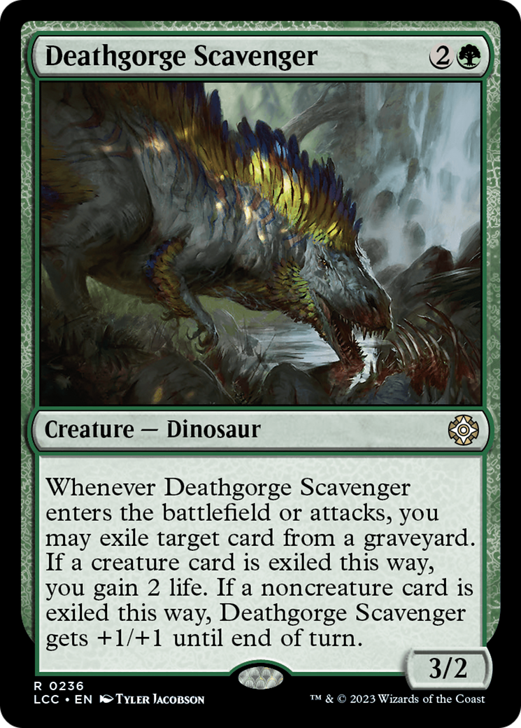 Deathgorge Scavenger [The Lost Caverns of Ixalan Commander] | Galactic Gamez