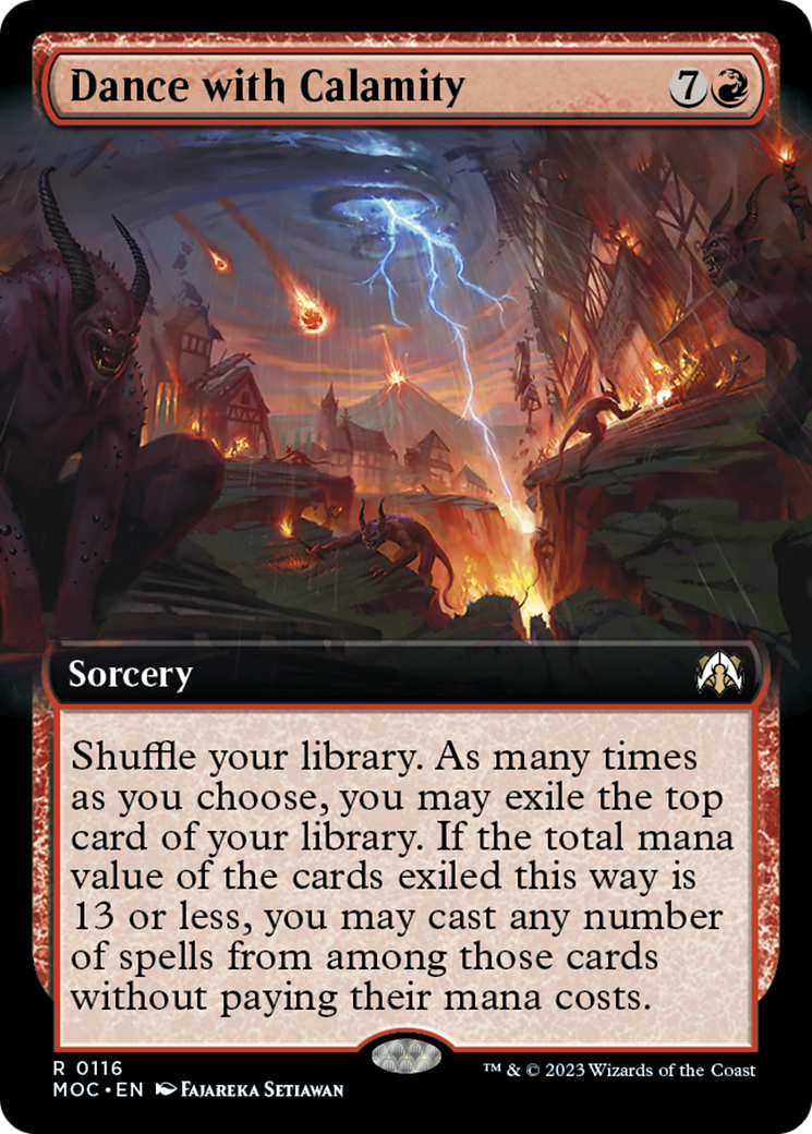 Dance with Calamity (Extended Art) [March of the Machine Commander] | Galactic Gamez