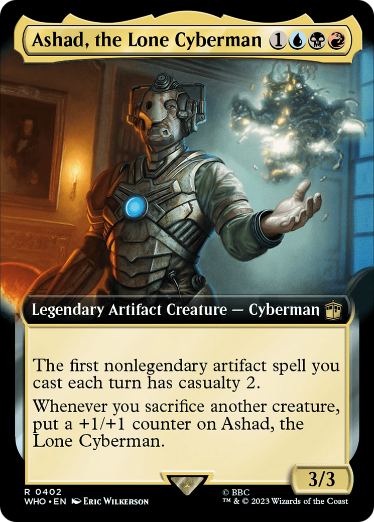 Ashad, the Lone Cyberman (Extended Art) [Doctor Who] | Galactic Gamez