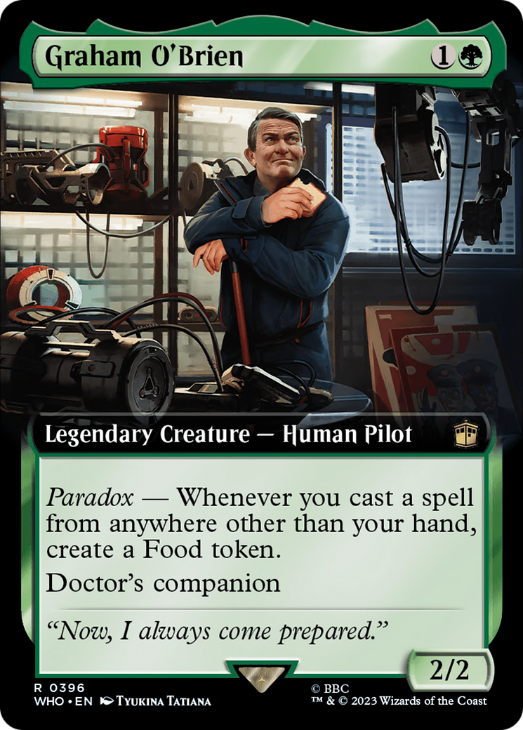 Graham O'Brien (Extended Art) [Doctor Who] | Galactic Gamez