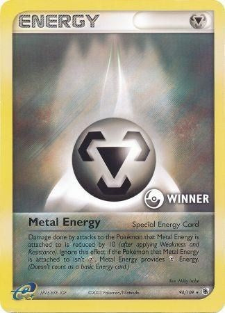 Metal Energy (94/109) (Winner) [EX: Ruby & Sapphire] | Galactic Gamez