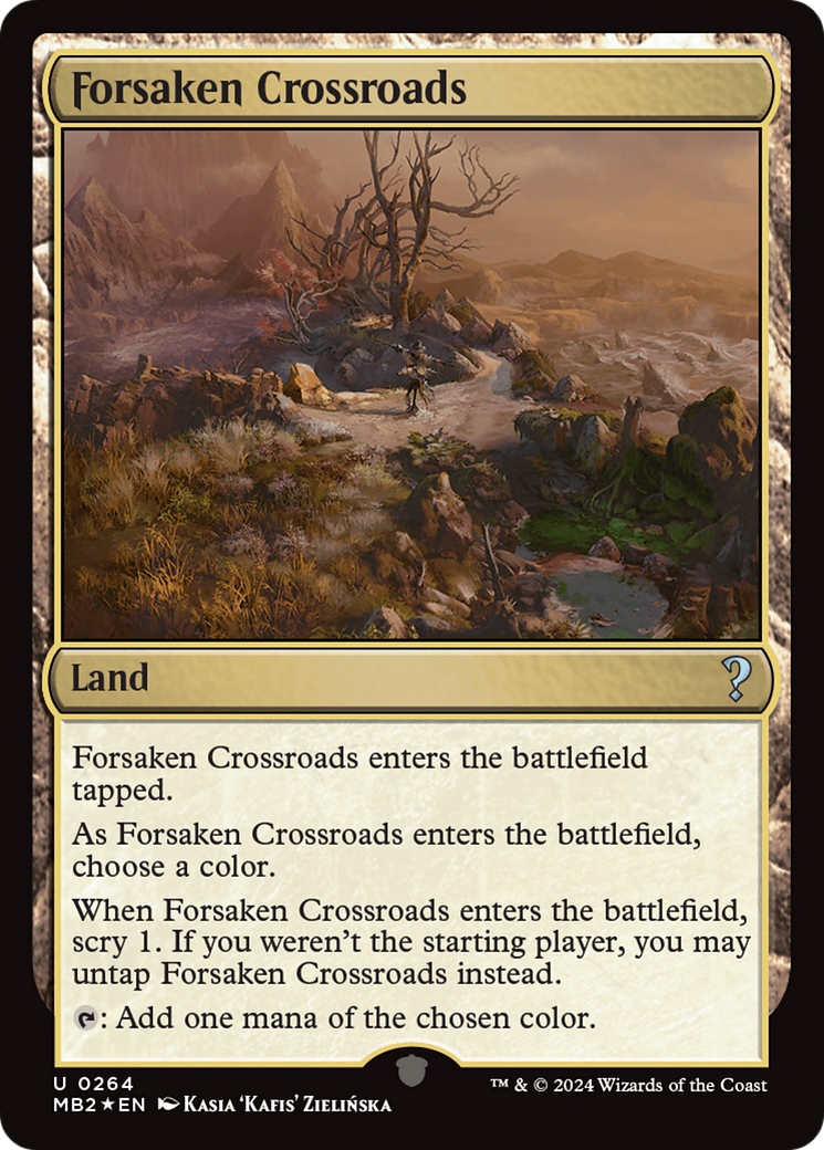 Forsaken Crossroads [Mystery Booster 2] | Galactic Gamez