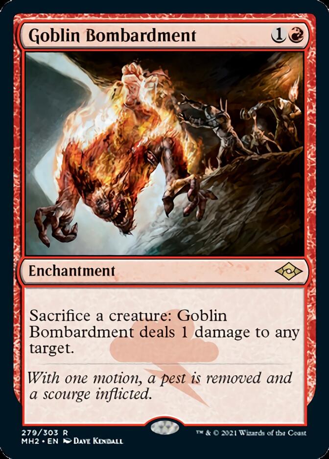 Goblin Bombardment (Foil Etched) [Modern Horizons 2] | Galactic Gamez