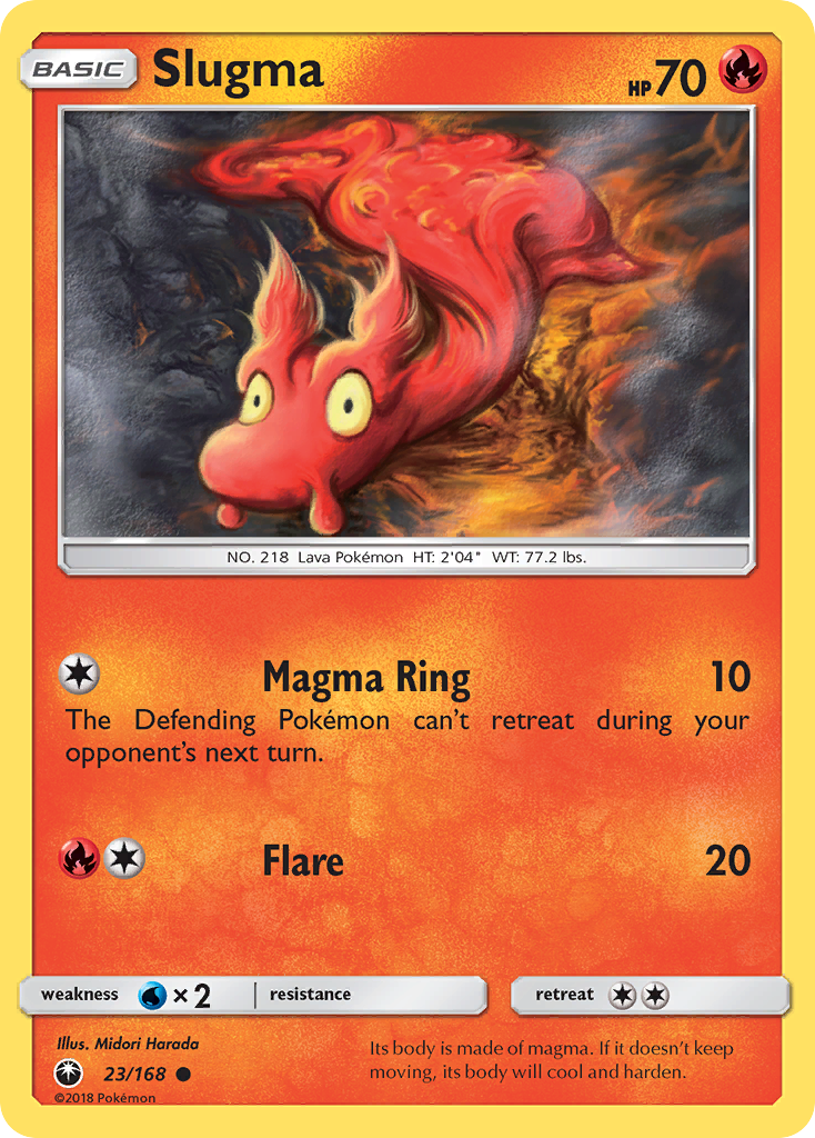 Slugma (23/168) [Sun & Moon: Celestial Storm] | Galactic Gamez