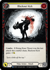 Blackout Kick (Yellow) [U-WTR090] (Welcome to Rathe Unlimited)  Unlimited Rainbow Foil | Galactic Gamez