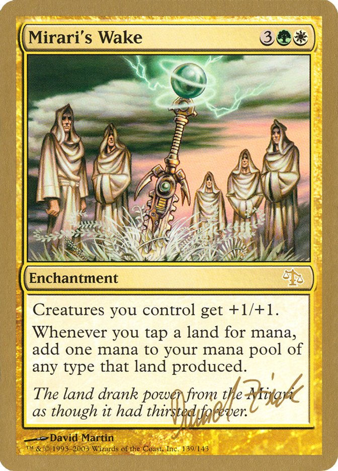 Mirari's Wake (Daniel Zink) [World Championship Decks 2003] | Galactic Gamez