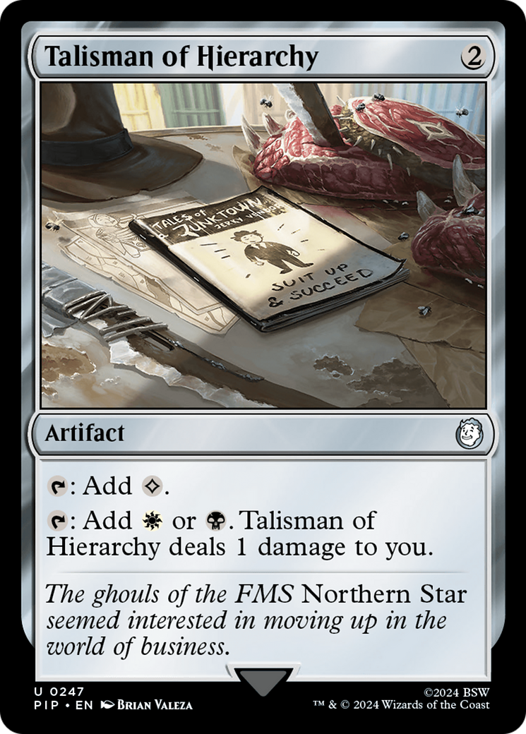 Talisman of Hierarchy [Fallout] | Galactic Gamez