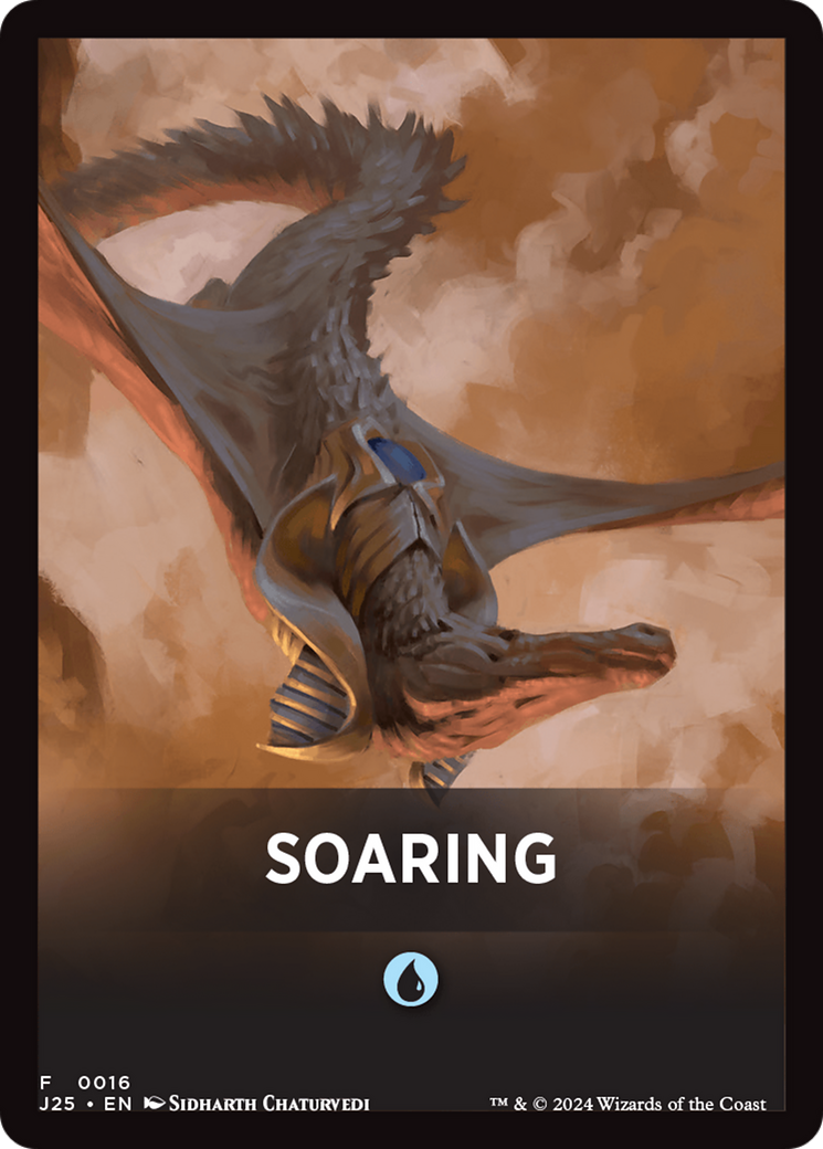 Soaring Theme Card [Foundations Jumpstart Front Cards] | Galactic Gamez