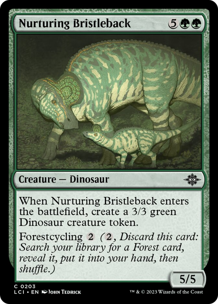 Nurturing Bristleback [The Lost Caverns of Ixalan] | Galactic Gamez