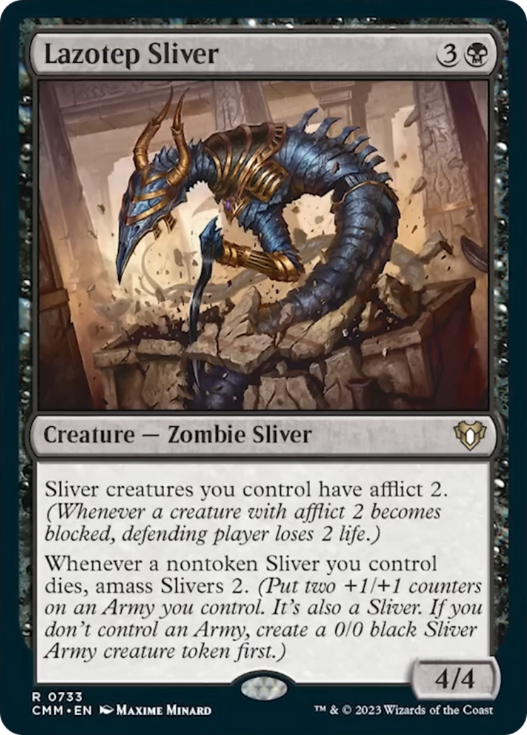 Lazotep Sliver [Commander Masters] | Galactic Gamez