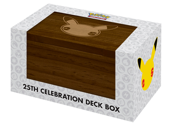 ULTRA PRO: POKEMON DECK BOX: 25TH CELEBRATION | Galactic Gamez