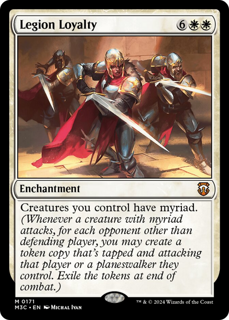 Legion Loyalty (Ripple Foil) [Modern Horizons 3 Commander] | Galactic Gamez