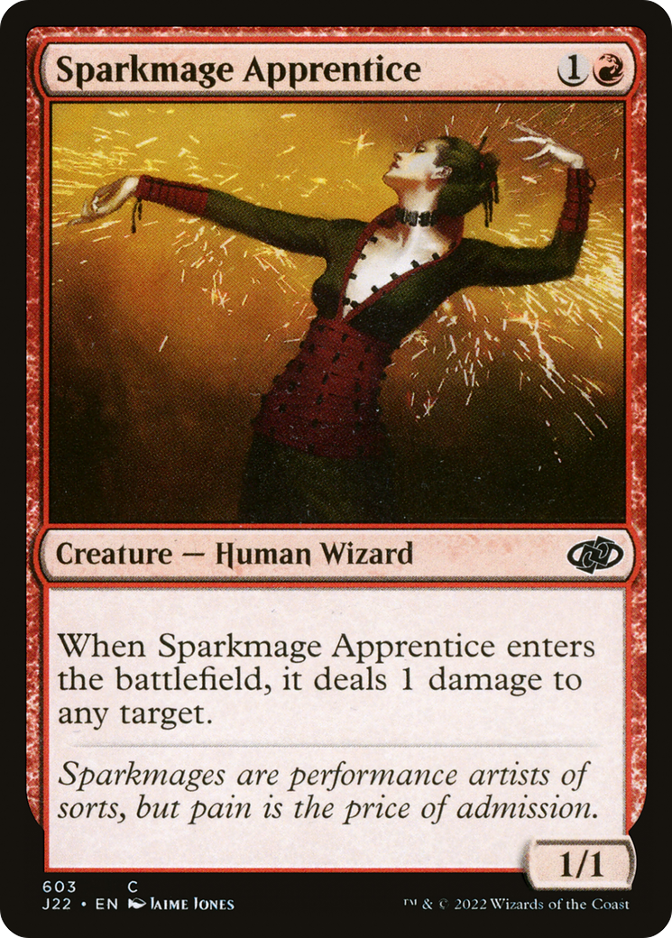 Sparkmage Apprentice [Jumpstart 2022] | Galactic Gamez