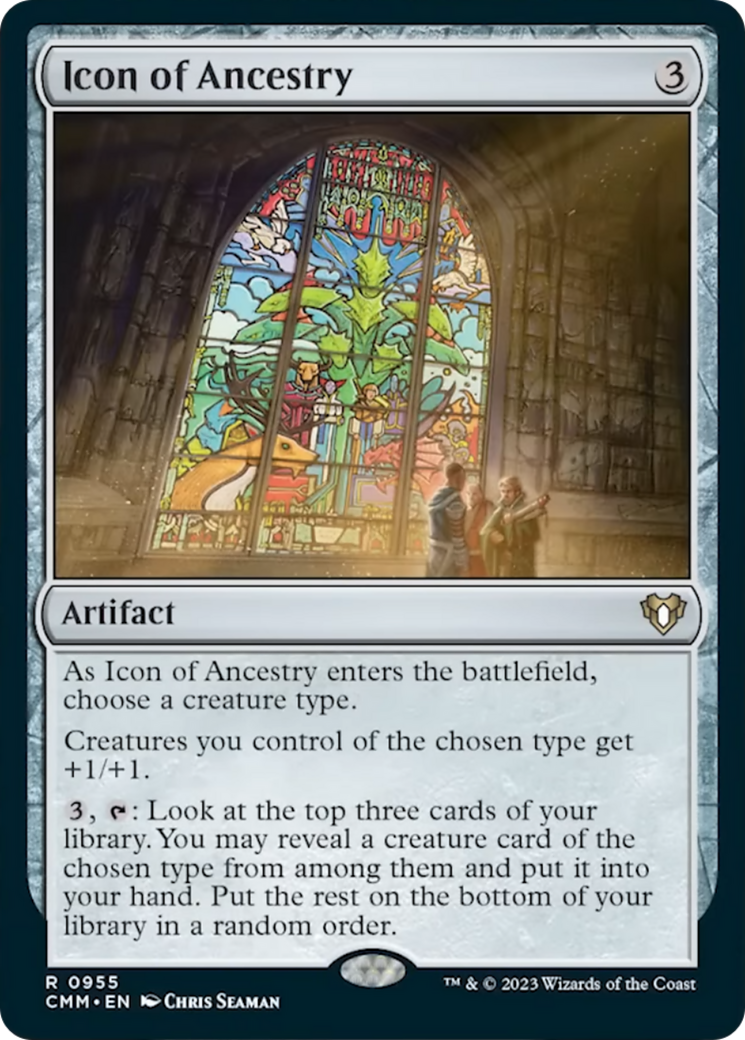Icon of Ancestry [Commander Masters] | Galactic Gamez