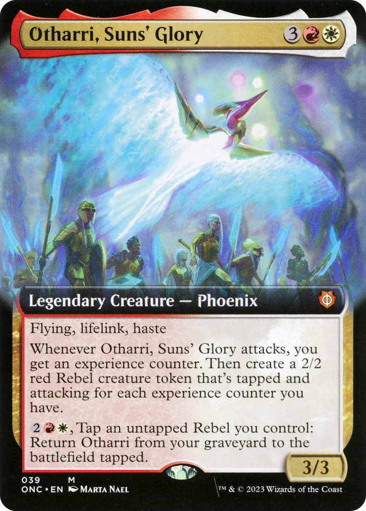 Otharri, Suns' Glory (Extended Art) [Phyrexia: All Will Be One Commander] | Galactic Gamez