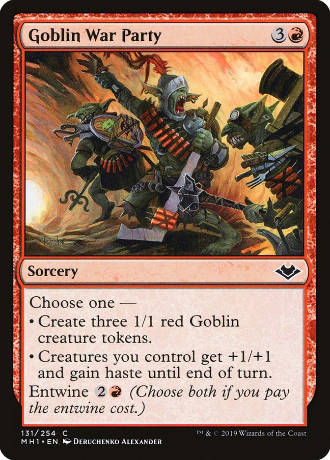 Goblin War Party [Modern Horizons] | Galactic Gamez