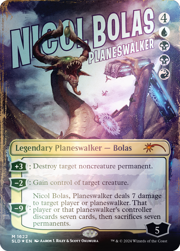 Nicol Bolas, Planeswalker (Rainbow Foil) [Secret Lair Drop Series] | Galactic Gamez