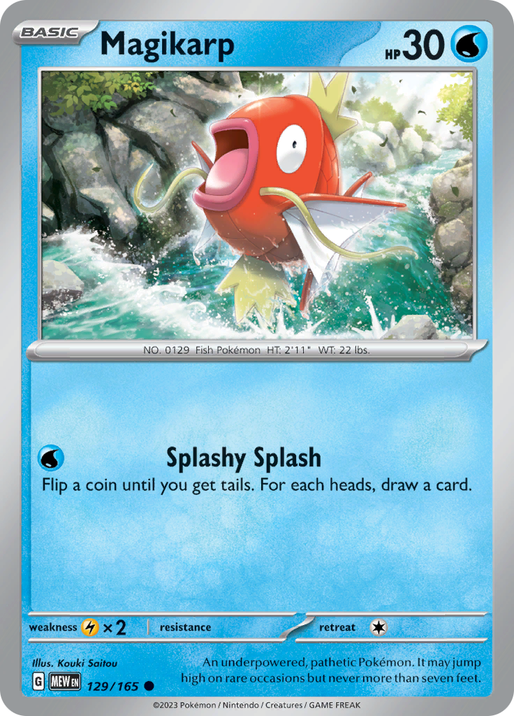 Magikarp (129/165) [Scarlet & Violet: 151] | Galactic Gamez