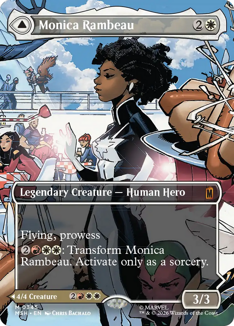 Monica Rambeau (Borderless) (0345) [Marvel Super Heroes] | Galactic Gamez