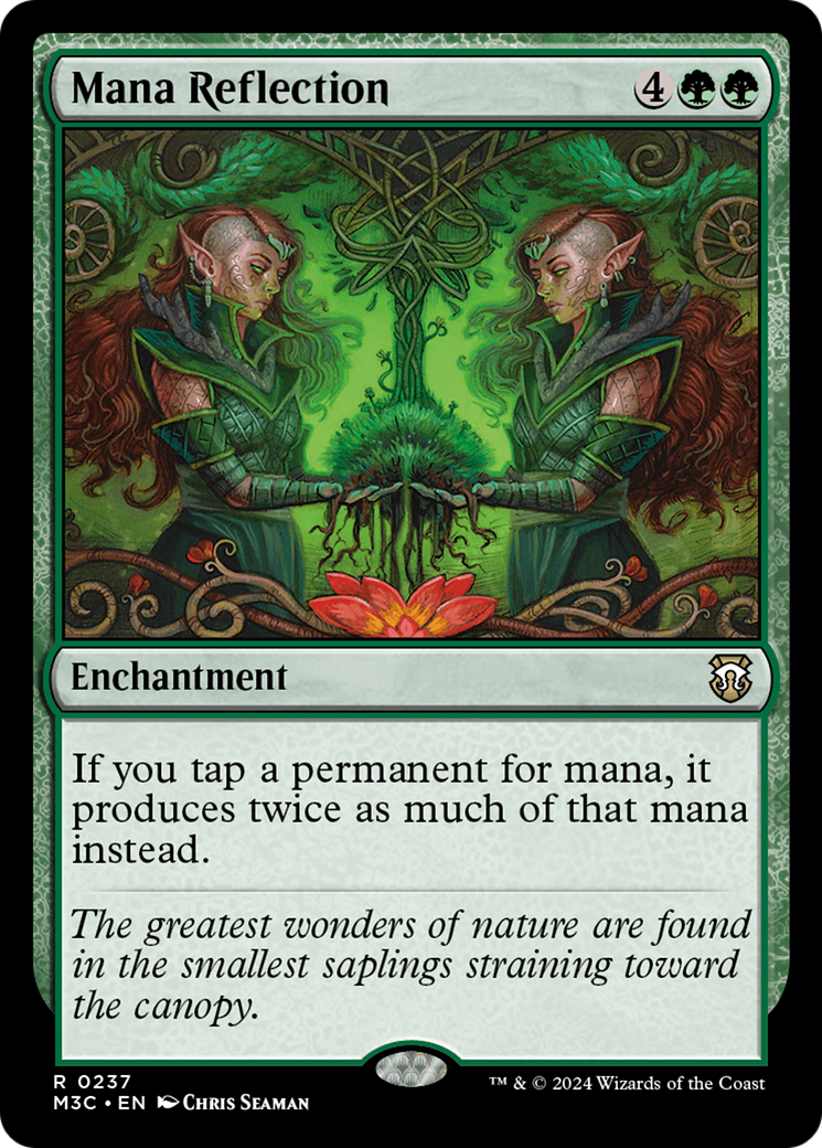 Mana Reflection (Ripple Foil) [Modern Horizons 3 Commander] | Galactic Gamez