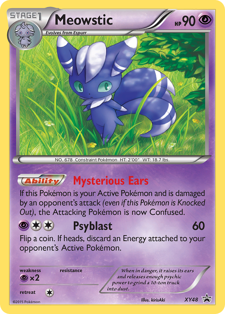 Meowstic (XY48) [XY: Black Star Promos] | Galactic Gamez