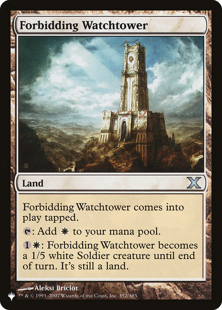 Forbidding Watchtower [The List] | Galactic Gamez