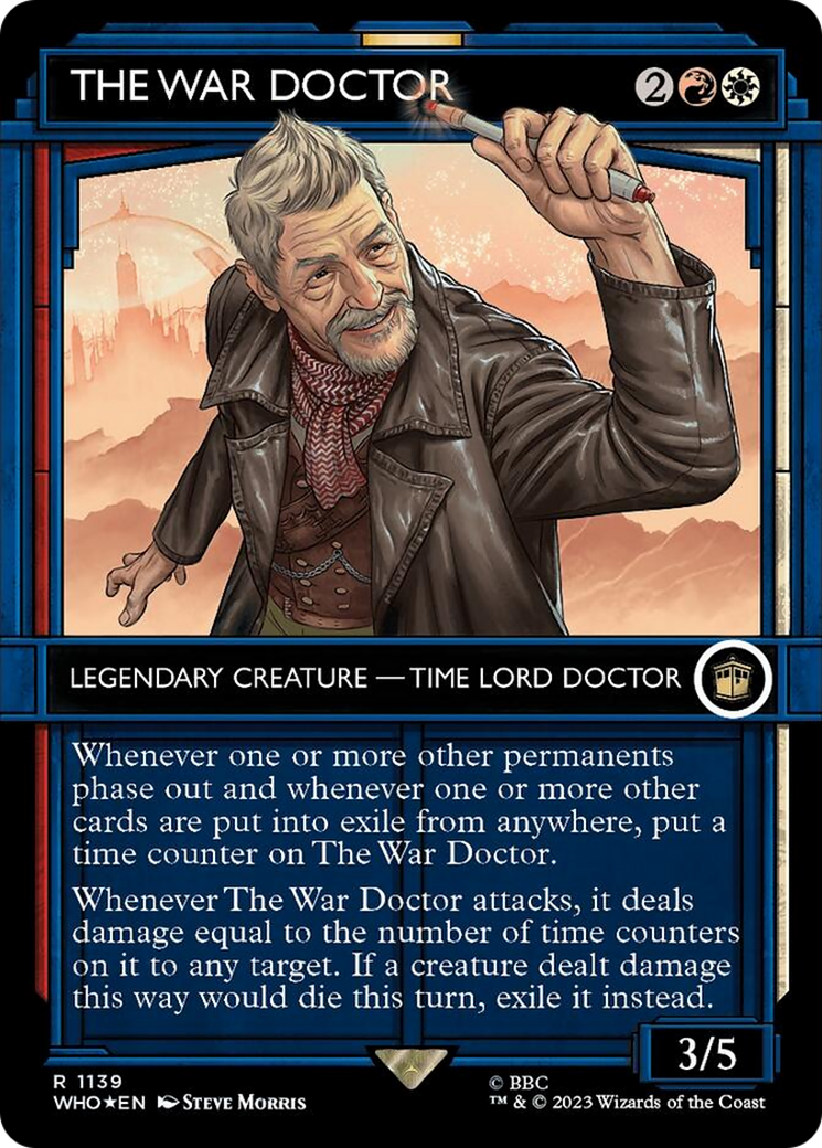 The War Doctor (Showcase) (Surge Foil) [Doctor Who] | Galactic Gamez