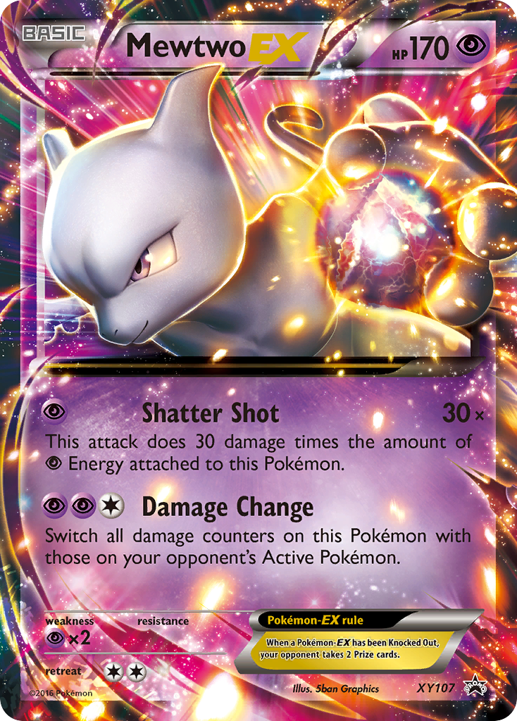 Mewtwo EX (XY107) [XY: Black Star Promos] | Galactic Gamez