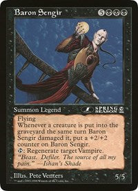 Baron Sengir (Oversized) [Oversize Cards] | Galactic Gamez