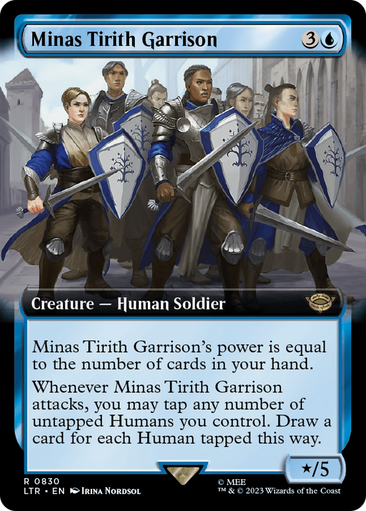 Minas Tirith Garrison (Extended Art) [The Lord of the Rings: Tales of Middle-Earth] | Galactic Gamez