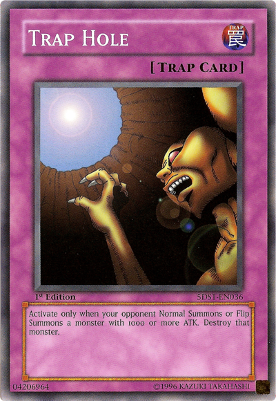 Trap Hole [5DS1-EN036] Common | Galactic Gamez
