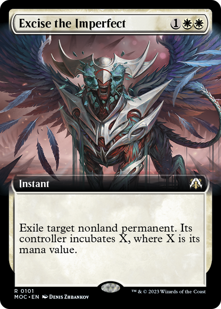 Excise the Imperfect (Extended Art) [March of the Machine Commander] | Galactic Gamez