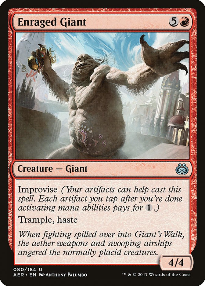 Enraged Giant [Aether Revolt] | Galactic Gamez