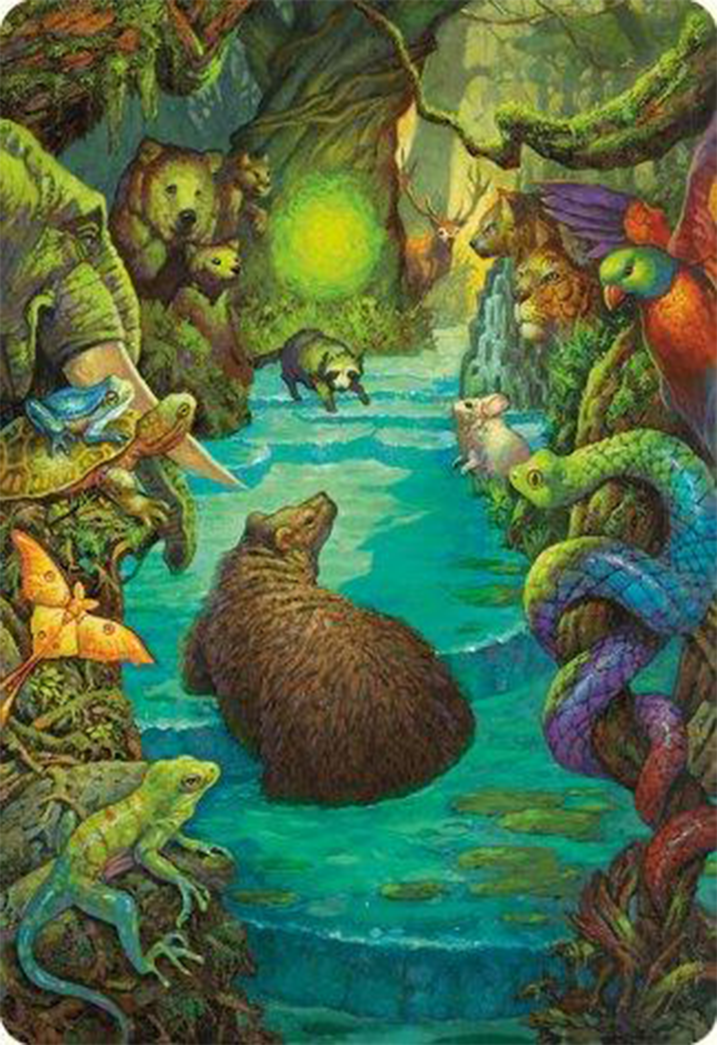 Primal Prayers Art Card [Modern Horizons 3 Art Series] | Galactic Gamez