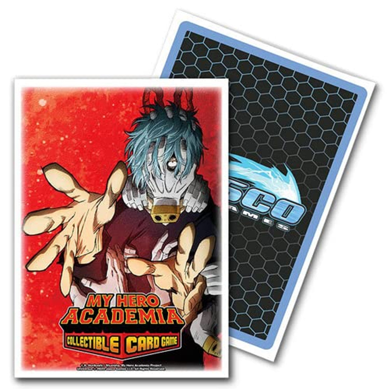 Shigaraki Textured Back Art Sleeves 100ct | Galactic Gamez