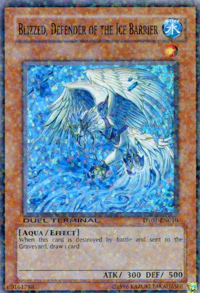Blizzed, Defender of the Ice Barrier [DT01-EN010] Super Rare | Galactic Gamez