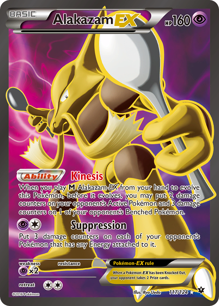 Alakazam EX (117/124) [XY: Fates Collide] | Galactic Gamez