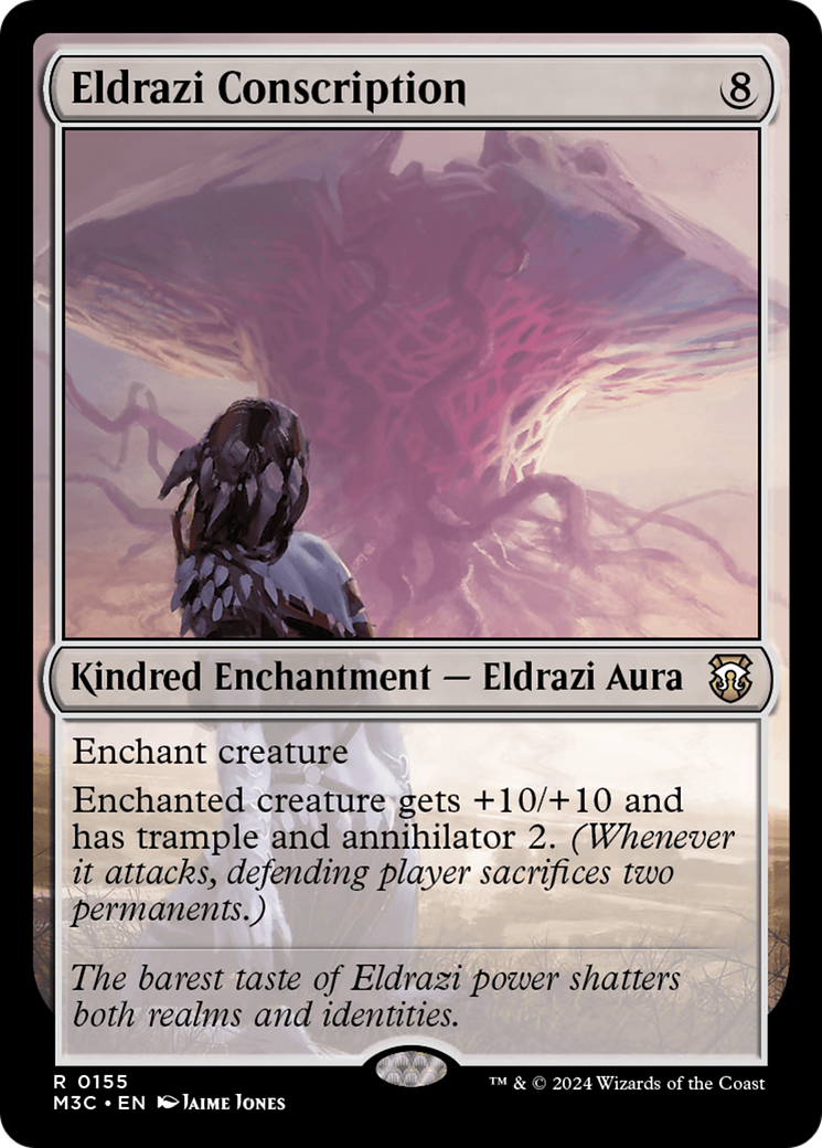 Eldrazi Conscription (Ripple Foil) [Modern Horizons 3 Commander] | Galactic Gamez