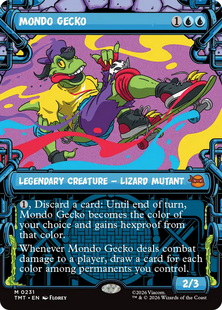 Mondo Gecko (Showcase) [Teenage Mutant Ninja Turtles] | Galactic Gamez