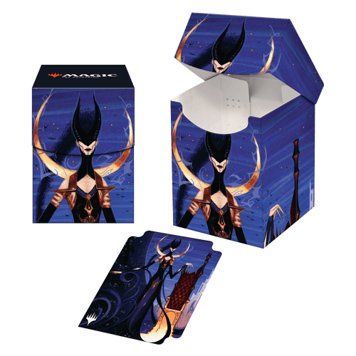 Wilds of Eldraine Ashiok, Wicked Manipulator (Adventure Frame) 100+ Deck Box | Galactic Gamez