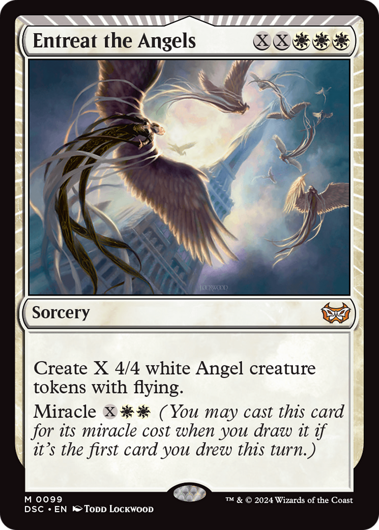 Entreat the Angels [Duskmourn: House of Horror Commander] | Galactic Gamez