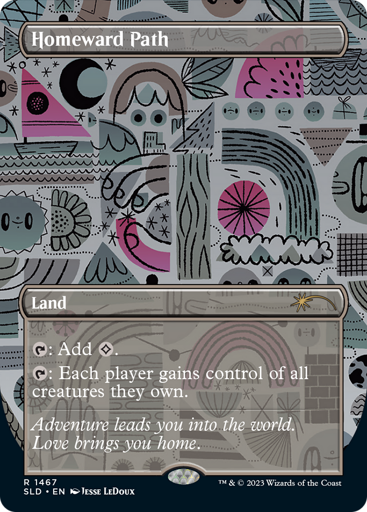 Homeward Path (Rainbow Foil) [Secret Lair Drop Series] | Galactic Gamez