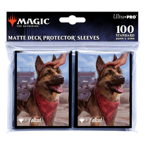 Fallout® Dogmeat, Ever Loyal Deck Protector® Sleeves (100ct) for Magic: The Gathering | Galactic Gamez