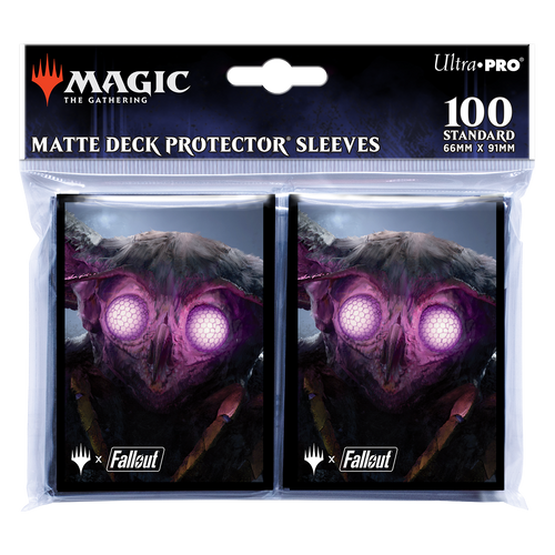 Fallout® The Wise Mothman® Sleeves (100ct) for Magic: The Gathering | Galactic Gamez