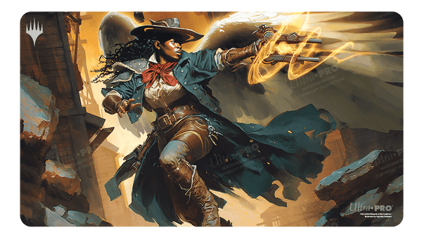 Outlaws of Thunder Junction Archangel of Tithes Standard Gaming Playmat for Magic: The Gathering | Galactic Gamez
