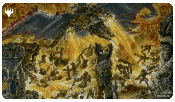 UPR3895 : Playmat: MTG-Outlaws of Thunder Junction - Pitiless Carnage | Galactic Gamez